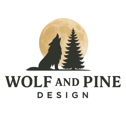 Wolf and Pine Design